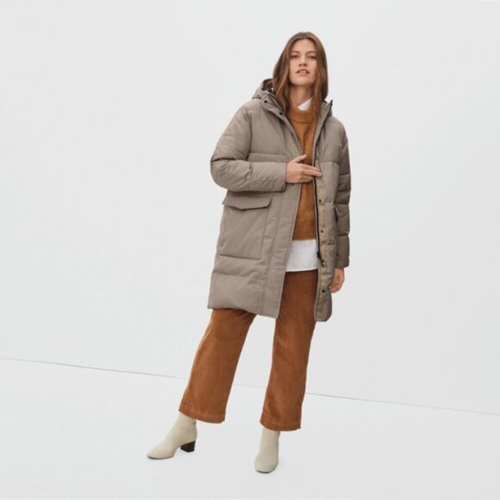The ReNew Long Puffer S / Burnt Sugar
